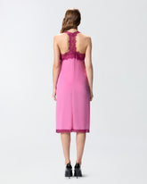 Silk and lace lingerie dress -  | Pinko