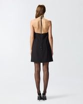 Mini dress with bejewelled detail -  | Pinko