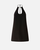 Mini dress with bejewelled detail -  | Pinko