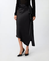 Asymmetrical midi skirt -  | Pinko