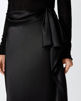 Asymmetrical midi skirt -  | Pinko