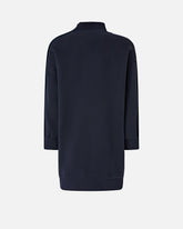 Buttoned fleece maxi-sweater -  | Pinko