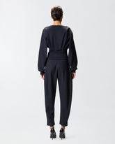 Bustier sweatshirt with buttons -  | Pinko