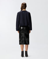 Sweatshirt mit Knöpfen -  | Pinko