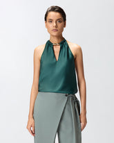 Top mit offenem Rücken -  | Pinko