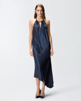 Long dress with open back -  | Pinko