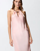 Long dress with open back -  | Pinko