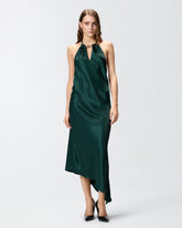 Long dress with open back -  | Pinko