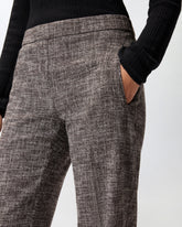 High-waisted flannel trousers -  | Pinko