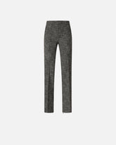 High-waisted flannel trousers -  | Pinko