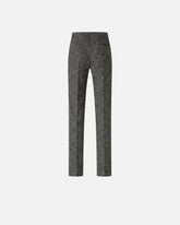 High-waisted flannel trousers -  | Pinko