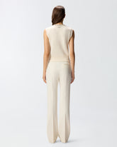 Strickweste mit Strasssteinen -  | Pinko