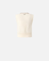 Strickweste mit Strasssteinen -  | Pinko