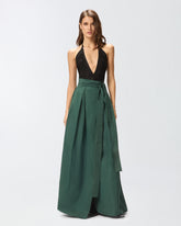 Long full skirt with belt -  | Pinko