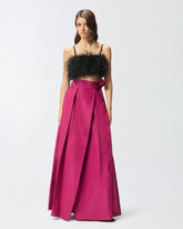 Long full skirt with belt -  | Pinko