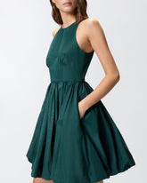 Dress with balloon skirt -  | Pinko