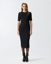 Knit lace midi dress -  | Pinko