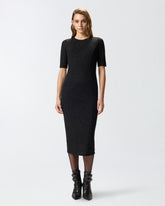 Knit lace midi dress -  | Pinko