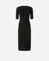 Knit lace midi dress -  | Pinko