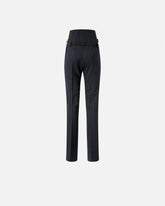 Bustier trousers in pinstriped poly wool -  | Pinko