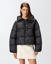 Technical canvas jacket with hood -  | Pinko