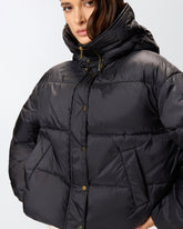 Technical canvas jacket with hood -  | Pinko