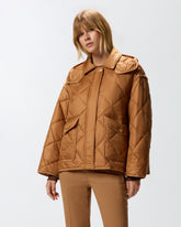 Caban aus Funktionsgewebe mit Steppnähten -  | Pinko