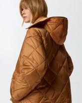 Caban aus Funktionsgewebe mit Steppnähten -  | Pinko