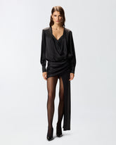 Short dress with train -  | Pinko