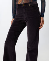 Flared corduroy trousers -  | Pinko