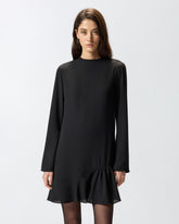 Soft short technical crepe dress -  | Pinko