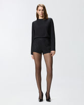 Bluse aus technischem Crêpe -  | Pinko