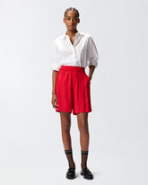 Kurze Hose aus Jacquard-Viskose -  | Pinko