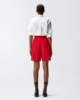 Kurze Hose aus Jacquard-Viskose -  | Pinko