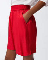 Kurze Hose aus Jacquard-Viskose -  | Pinko