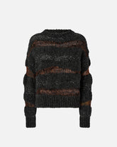 Pullover aus geknöpftem Jacquard -  | Pinko