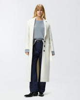 Einreihiger Mantel mit Gürtel -  | Pinko