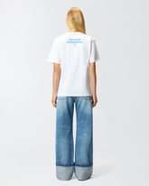 T-shirt with print and appliqués -  | Pinko