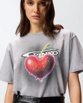 Printed melange T-shirt -  | Pinko