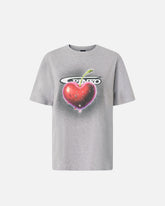 Printed melange T-shirt -  | Pinko