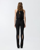 Long slim-fit trousers -  | Pinko