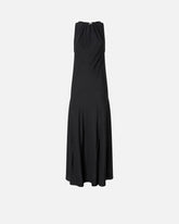 Langes Kleid aus Jacquard-Viskose -  | Pinko