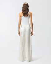 Long wide-leg trousers -  | Pinko