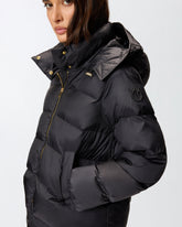 Wattierte Steppjacke mit Kapuze -  | Pinko