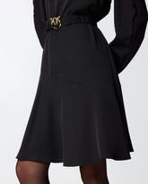 Dress with Love Birds belt -  | Pinko