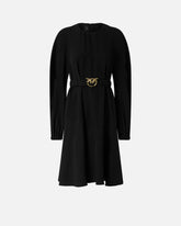 Dress with Love Birds belt -  | Pinko