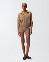 Shorts in Strick mit hohem Bund -  | Pinko