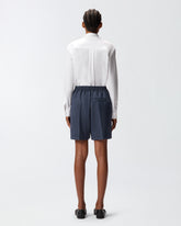 Shorts in textured wool -  | Pinko