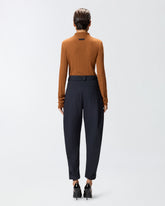 Slim-fit high-neck sweater -  | Pinko