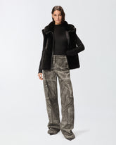 Slim-fit high-neck sweater -  | Pinko